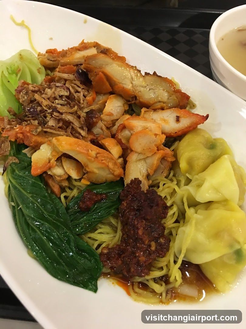 Noodle Dish with Chicken and Dumplings