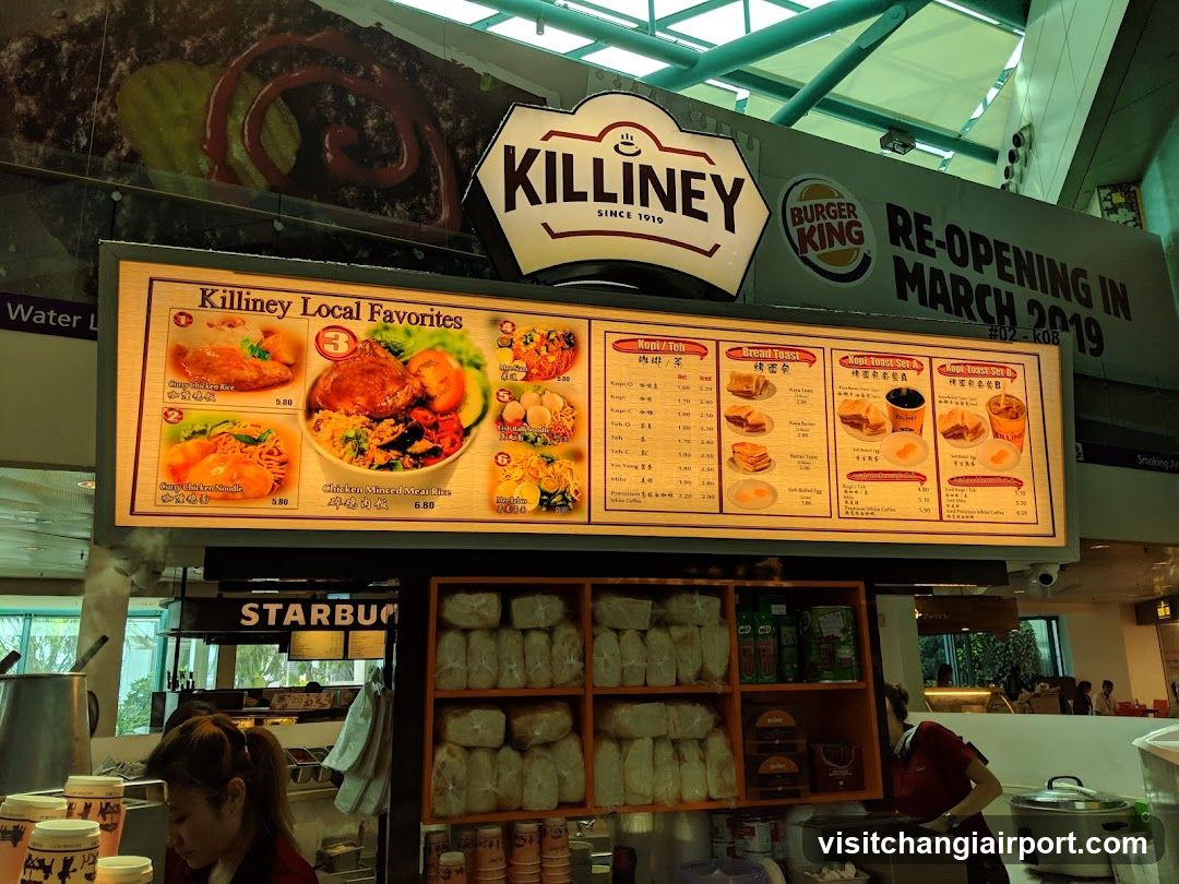 Killiney Food Stall Interior