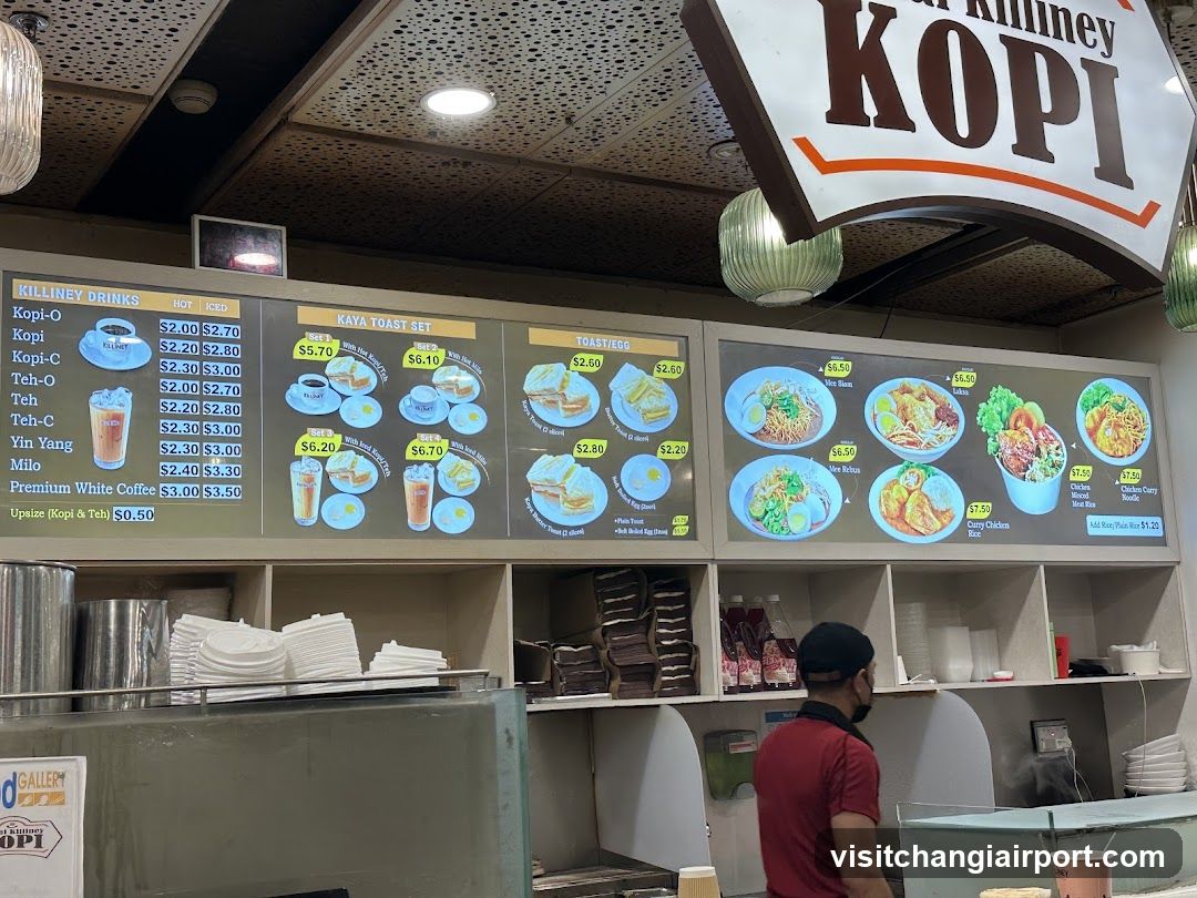 Killiney Kopi Menu Board