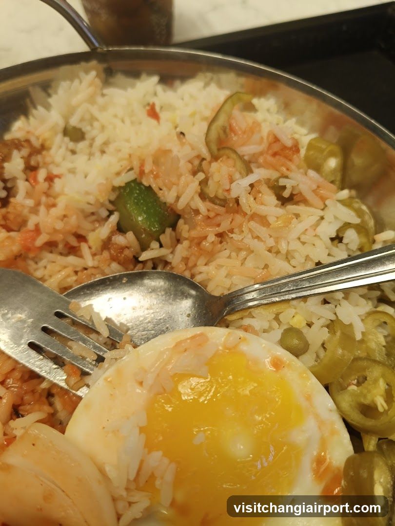 Fried Rice with Egg and Jalapeños