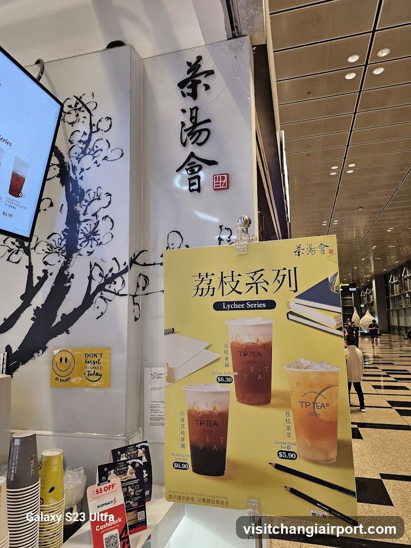Lychee Series Drink Display