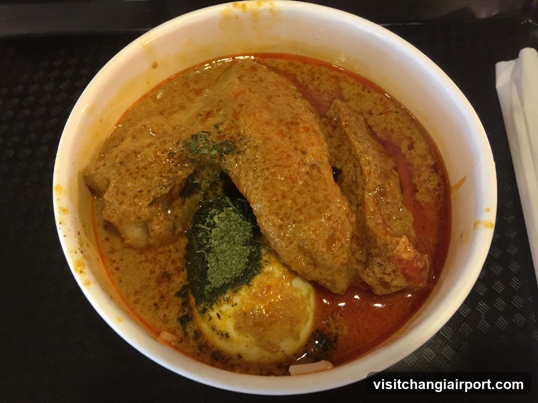 Curry Dish with Chicken and Egg