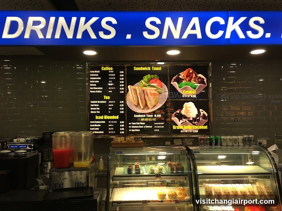 Food and Drink Counter Interior