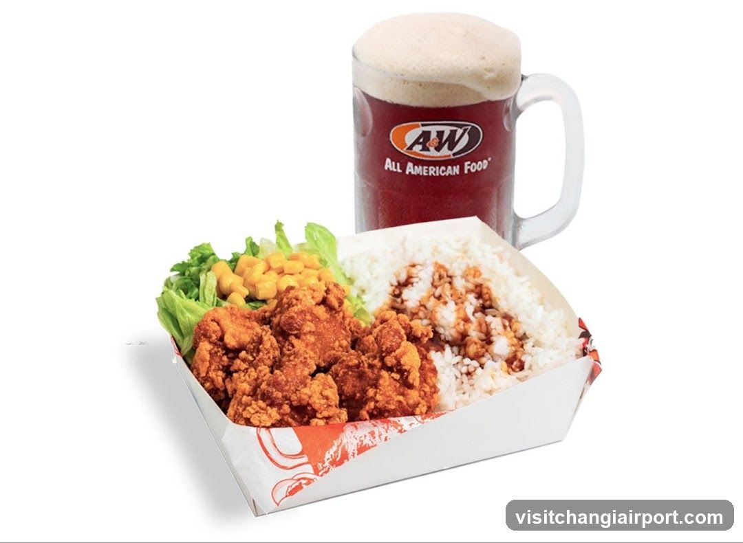 A&W Meal Set