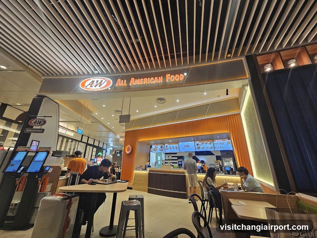 A&W All American Food Interior