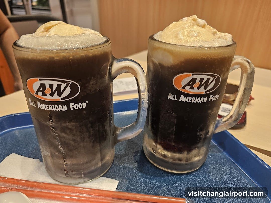 A&W Coffee Mugs with Foam