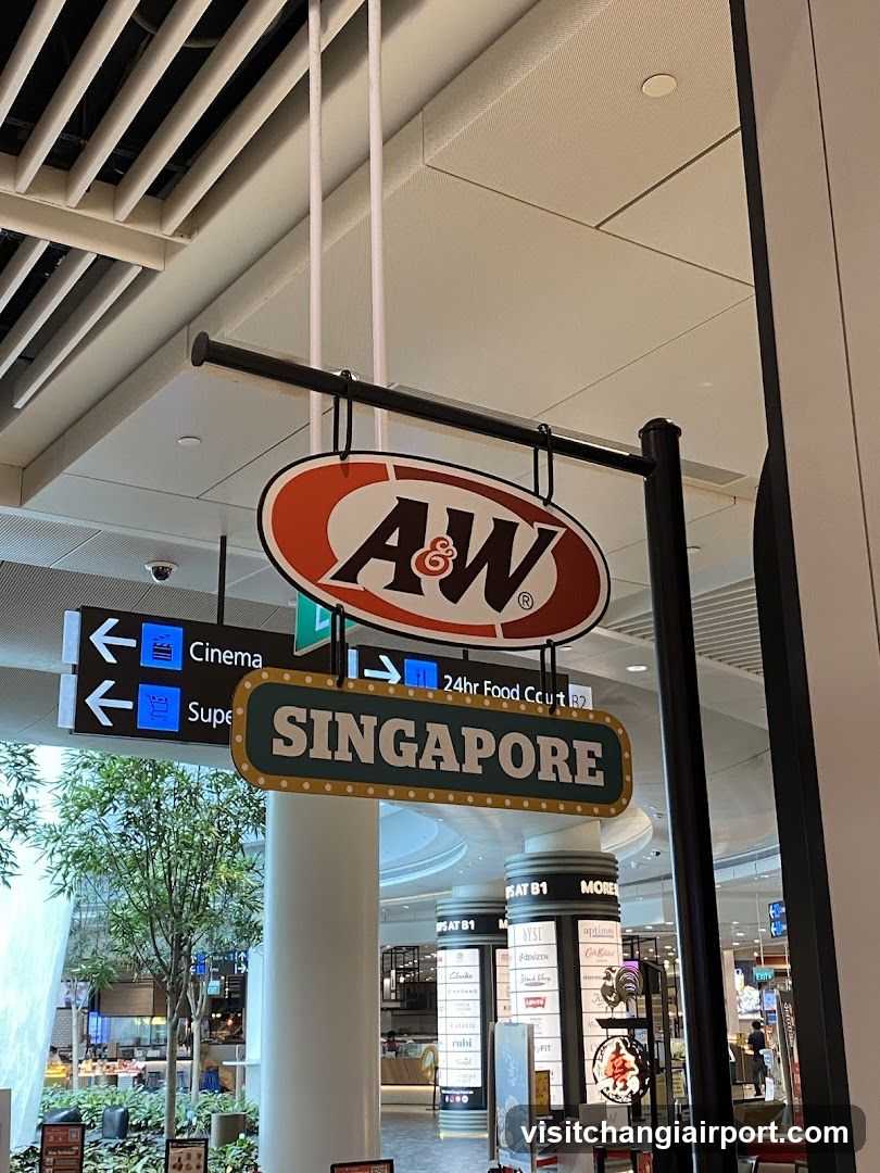 A&W Singapore Signage