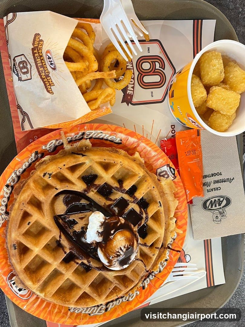 A&W Breakfast Meal