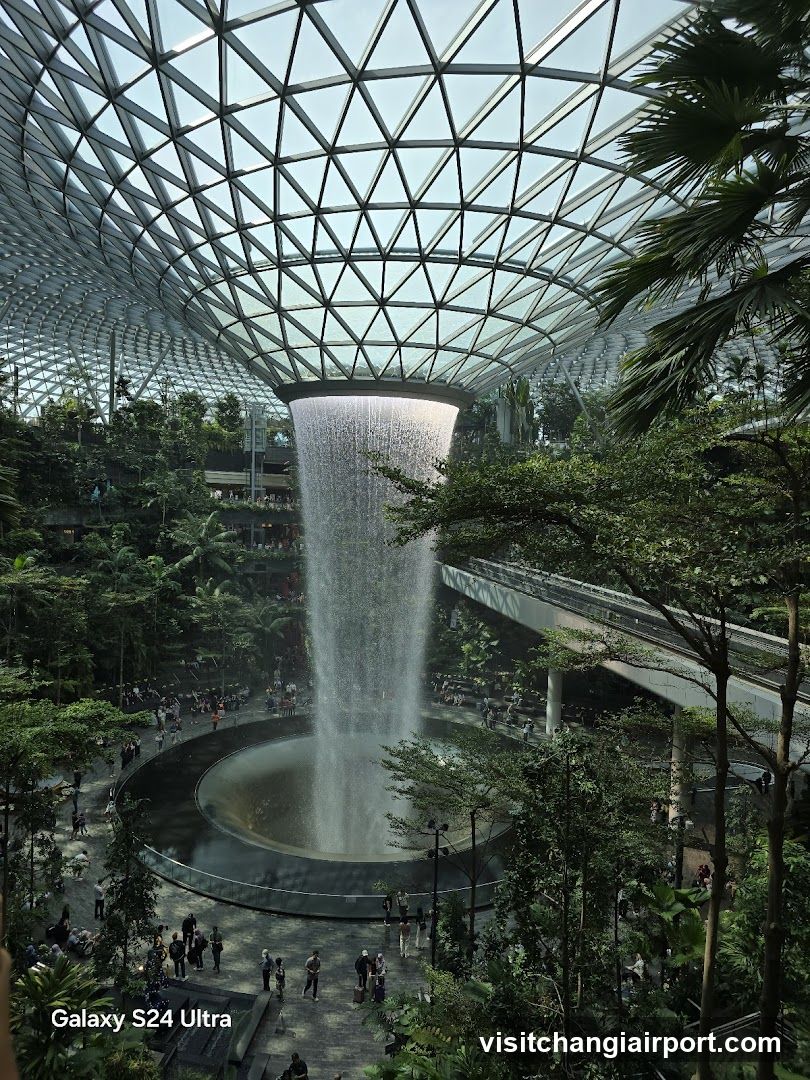 The Jewel Changi Airport Waterfall