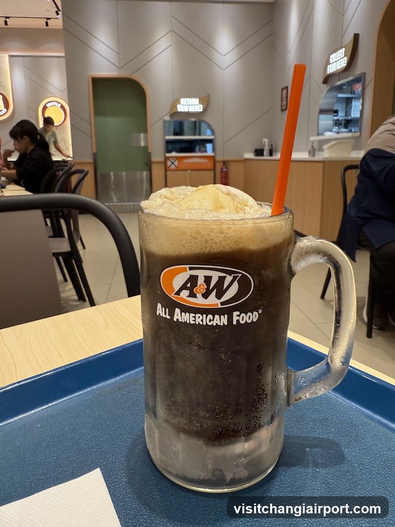 A&W Ice Coffee in Mug