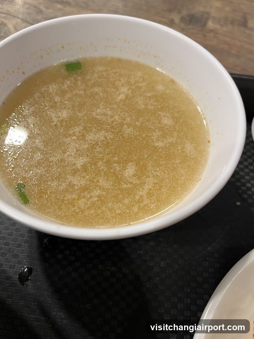 Bowl of Broth Soup