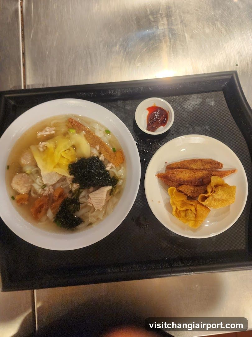 Noodle Bowl with Side Dishes