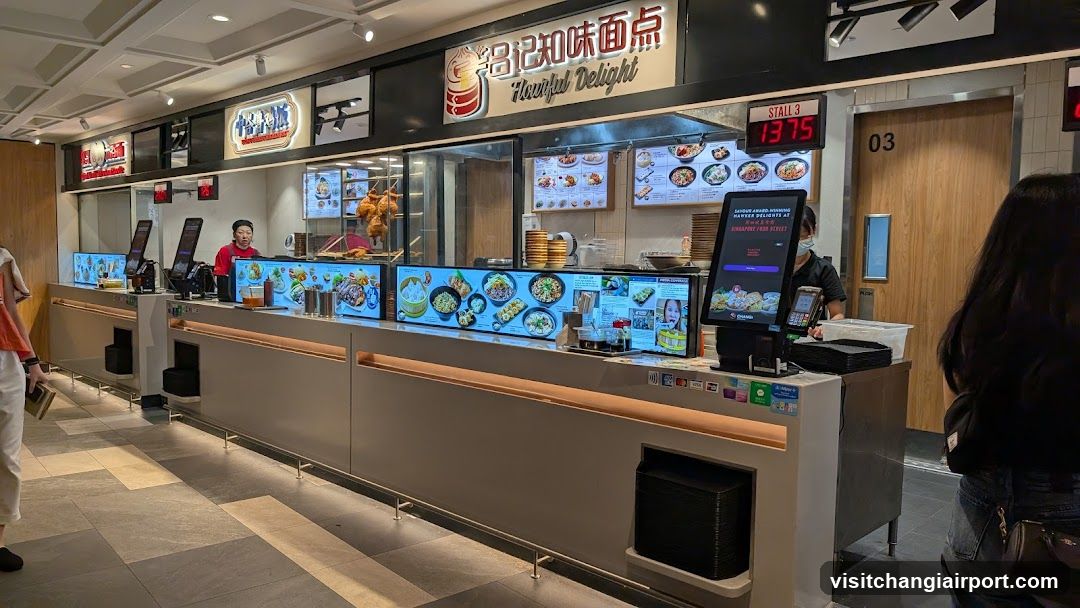 Food Court Counter Scene