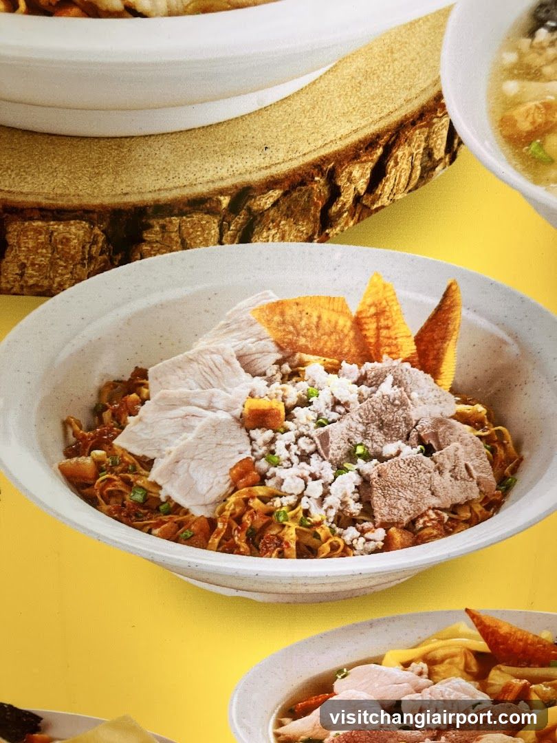 Noodle Dish with Toppings