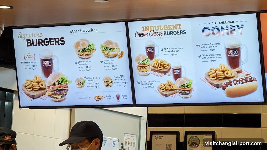 Burger Menu Board