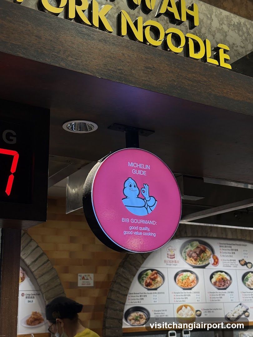 Michelin Guide Sign and Menu Board