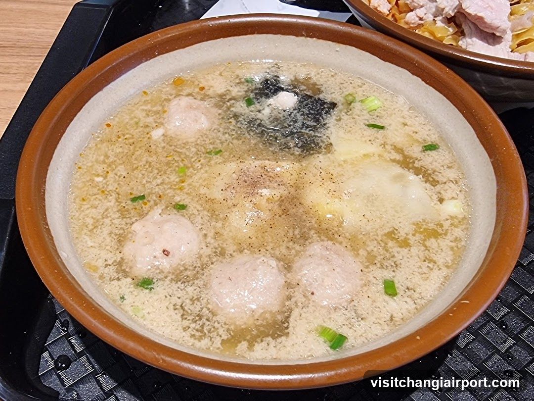 Soup with Meatballs and Greens