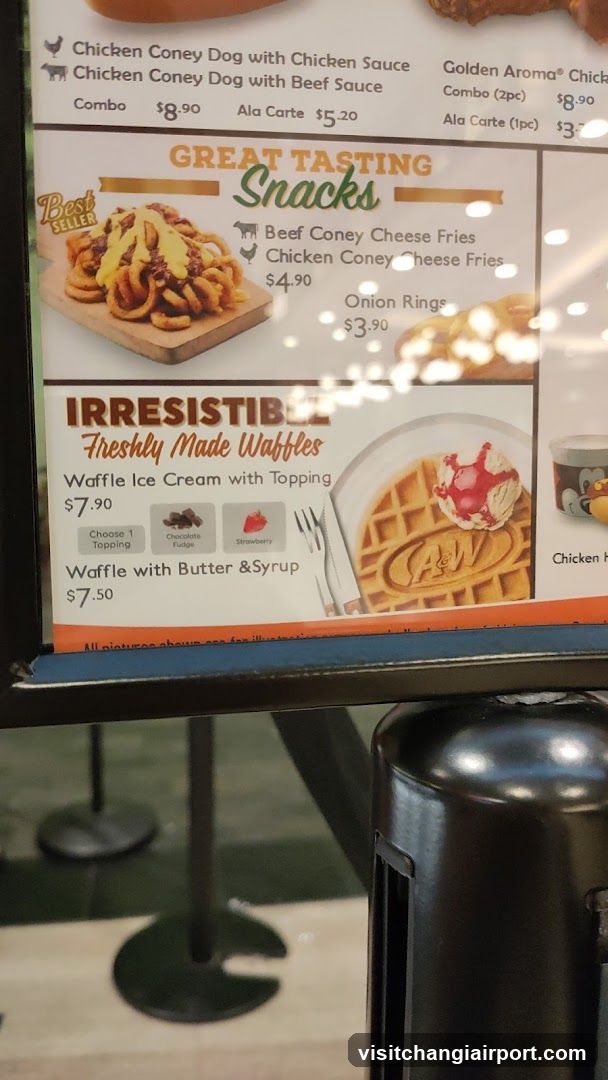 A&W Menu Board