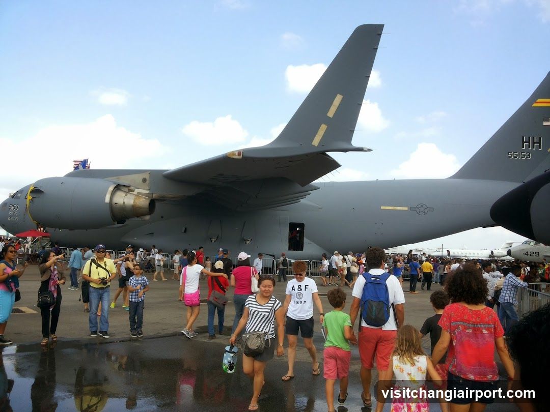 Air Force One at an airshow