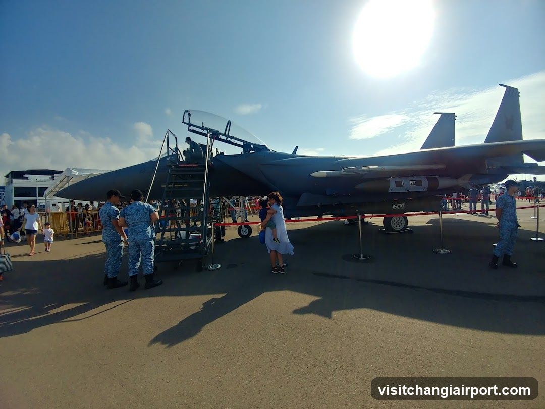 Air Force Jet Display at Air Show