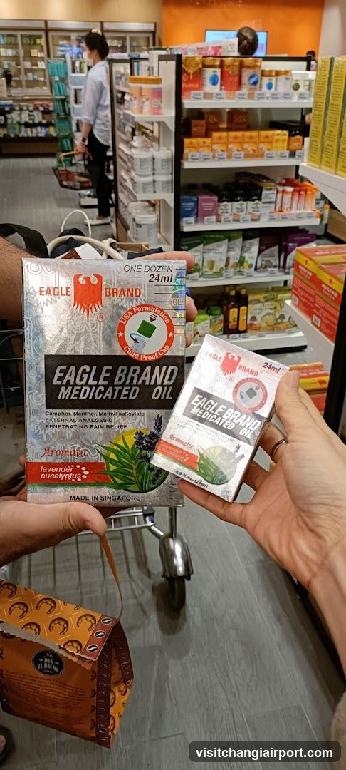 Eagle Brand Medicated Oil in Store