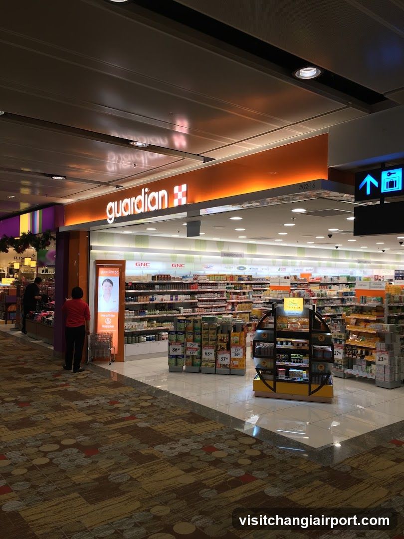Guardian Pharmacy Store Interior