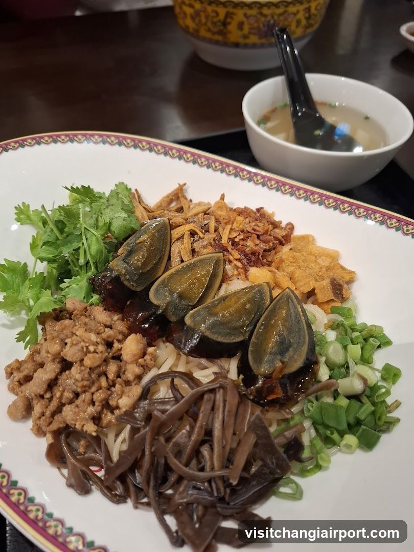 Noodle Dish with Toppings