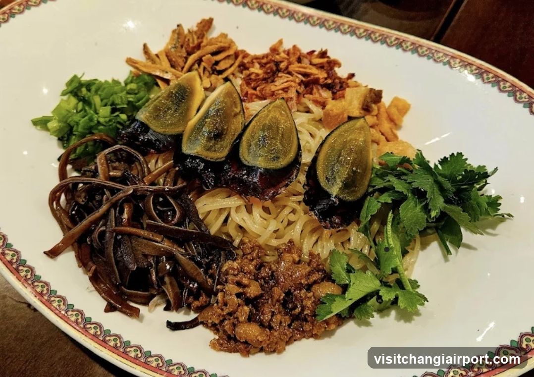 Noodle Dish with Toppings