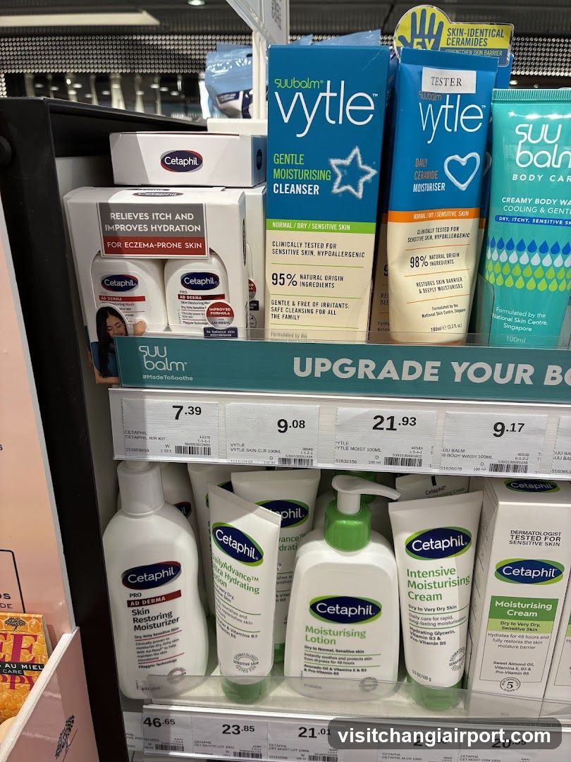 Cetaphil and Sui Balm Product Display