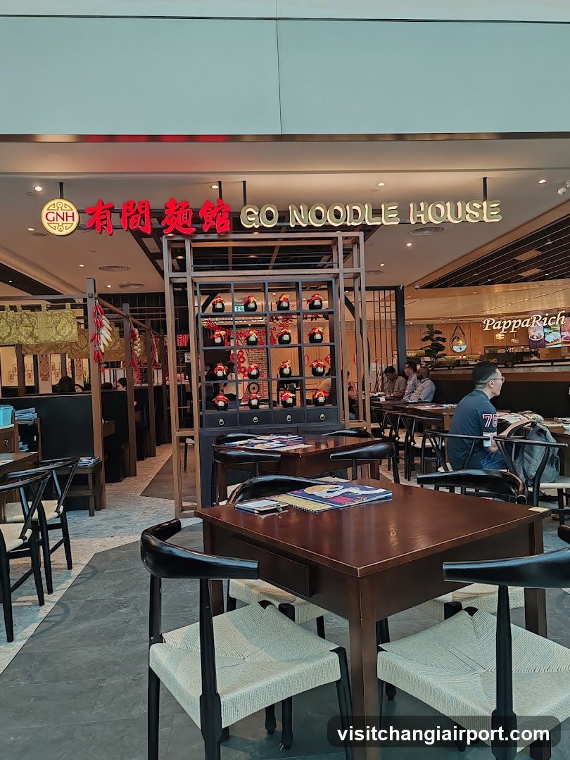 Go Noodle House Interior