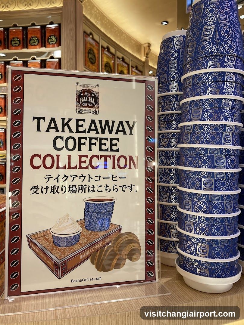Bach Coffee Takeaway Collection Display