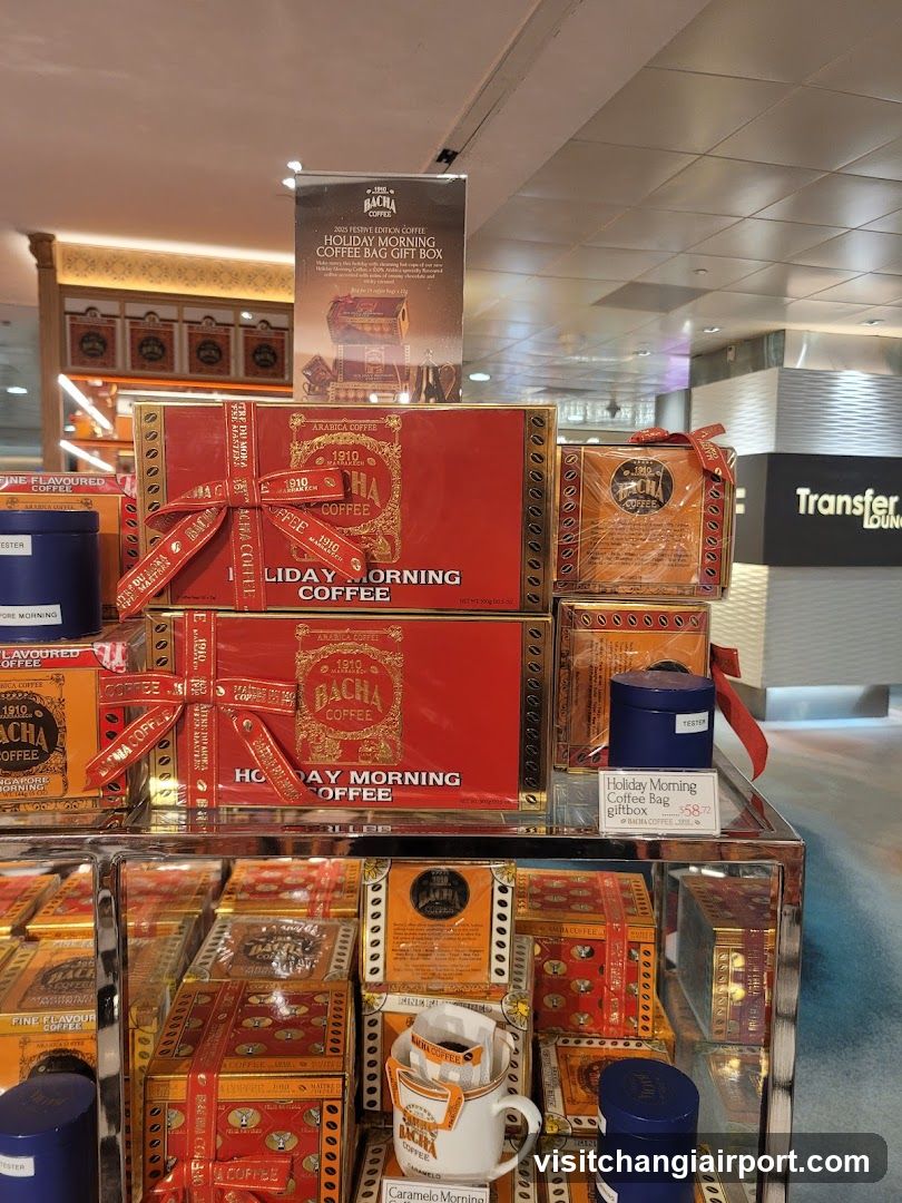 Bacha Coffee Holiday Morning Display
