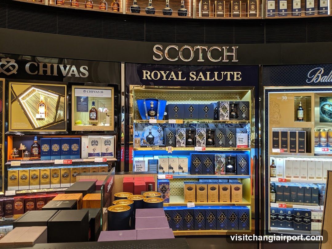 Scotch and Chivas Display