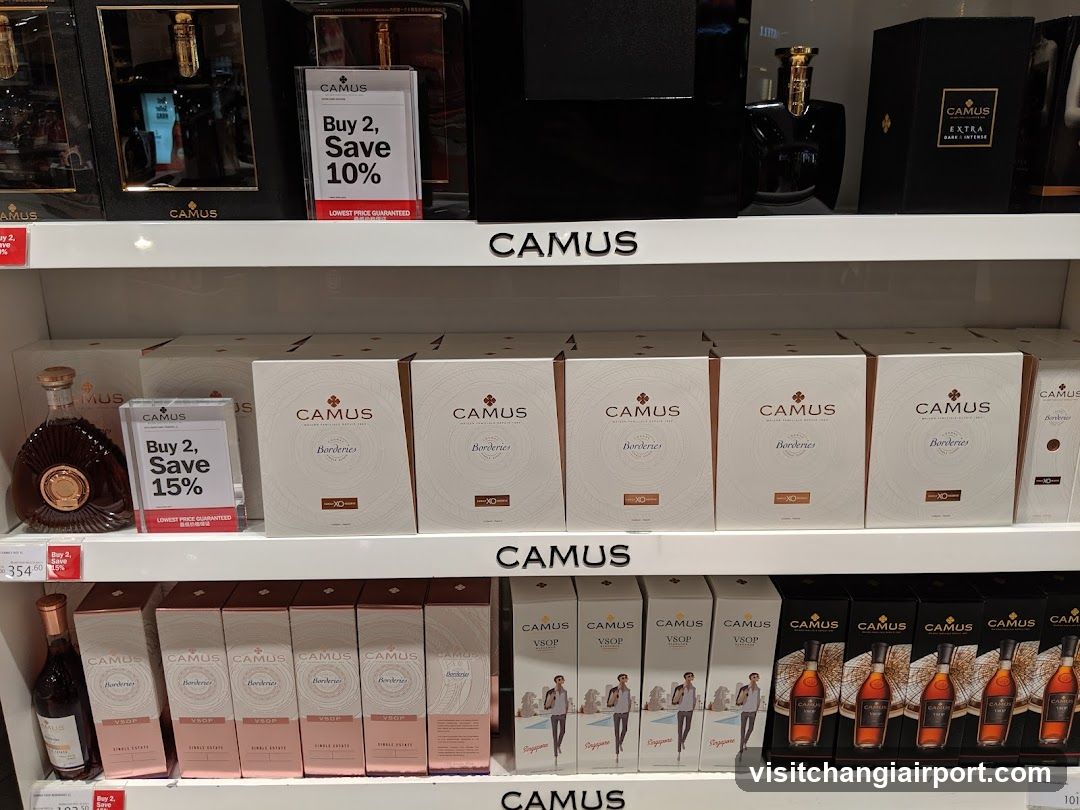 Camus Whiskey Display Shelf