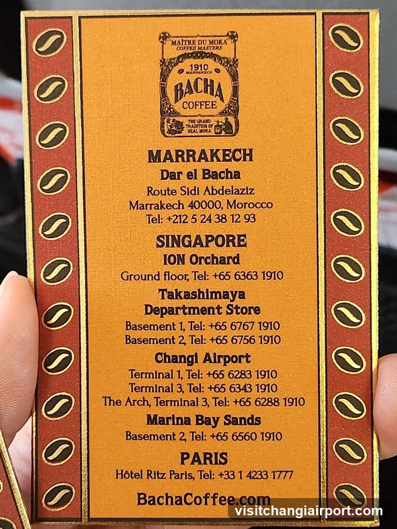 Bachacoffee Contact List Card