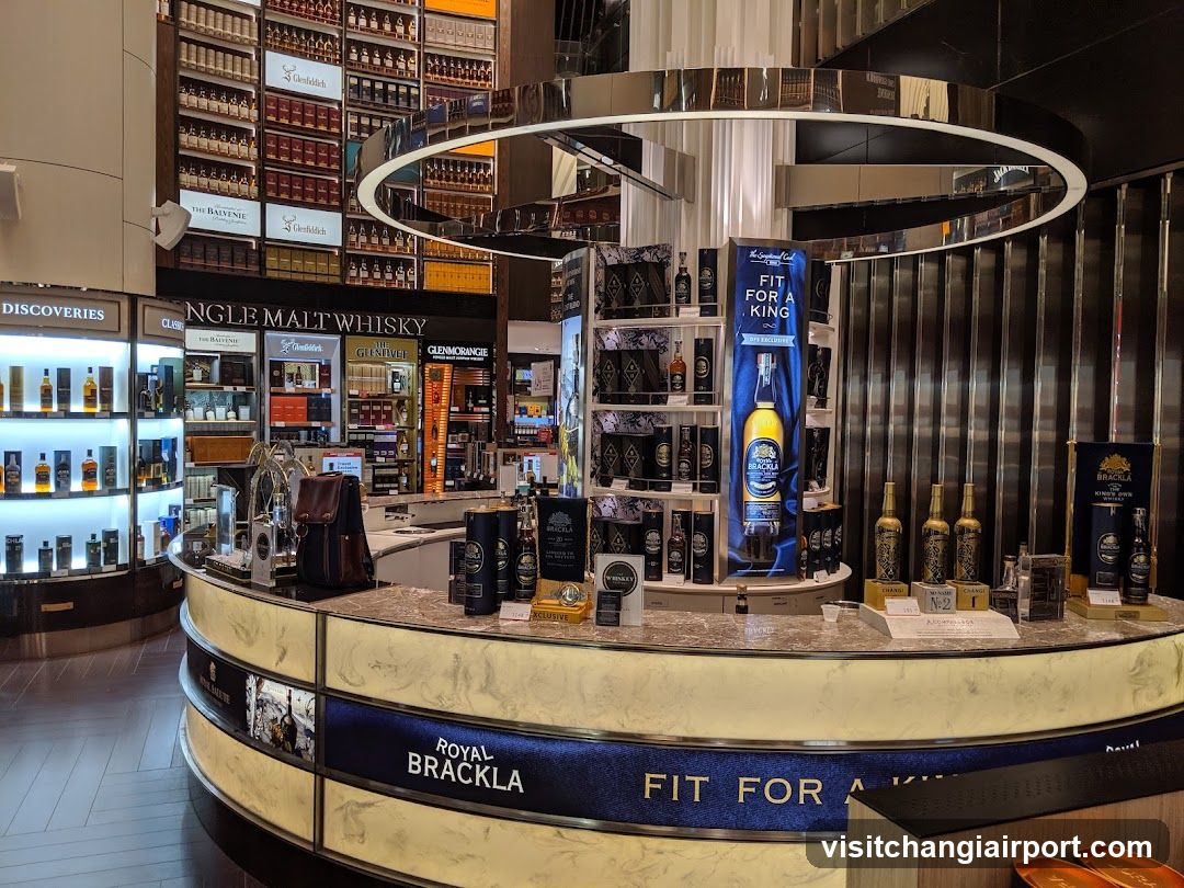 Whisky Bar Interior Display