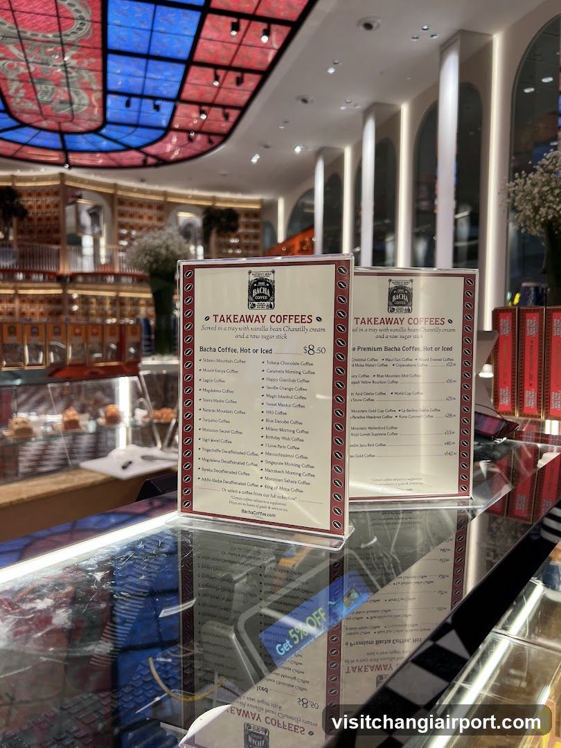 Coffee Shop Interior Display