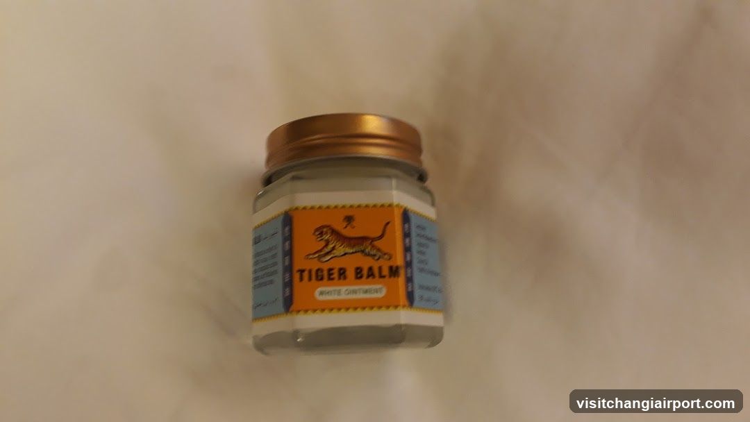 Tiger Balm White Ointment Jar