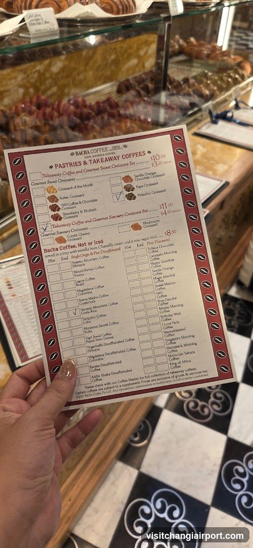 Bacha Coffee Menu
