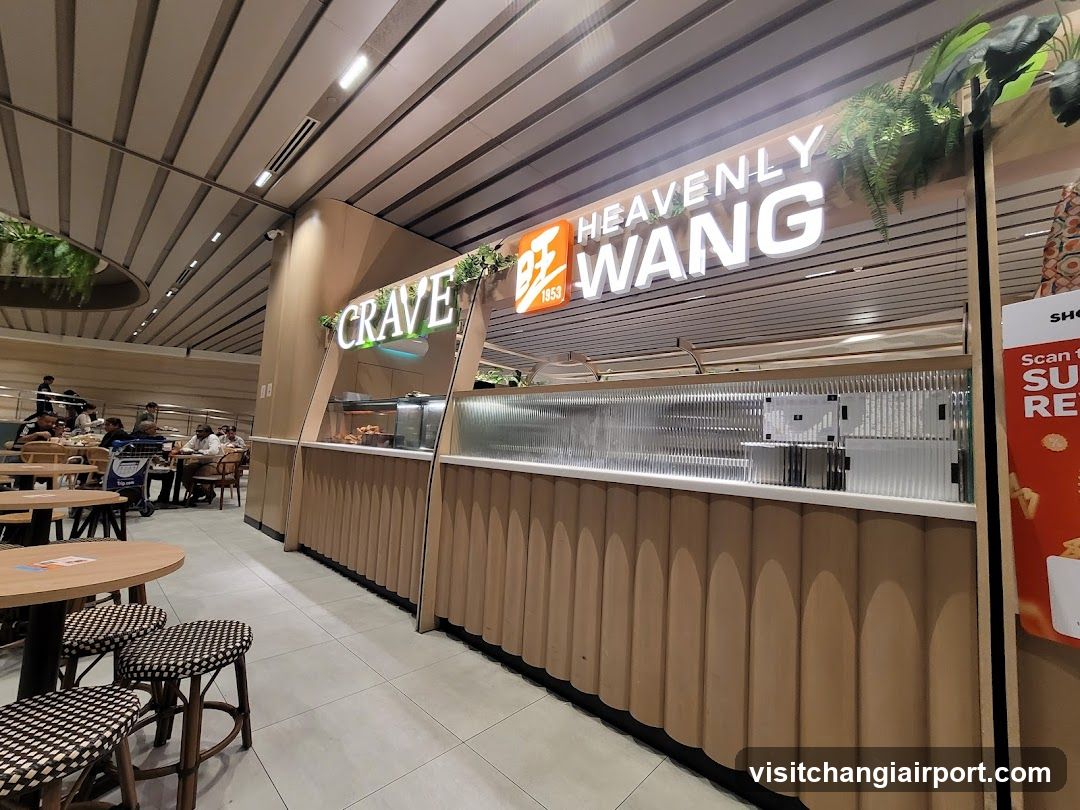 Heavenly Wang Terminal 2 Changi Airport