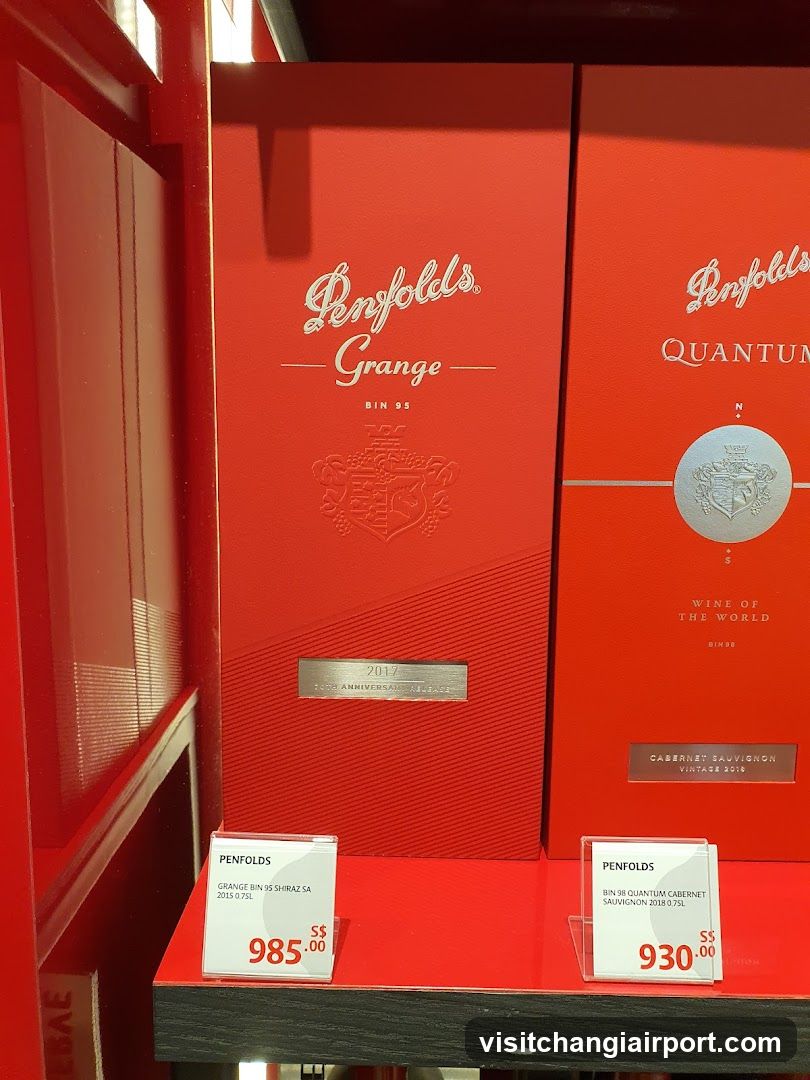Penfolds Wine Display