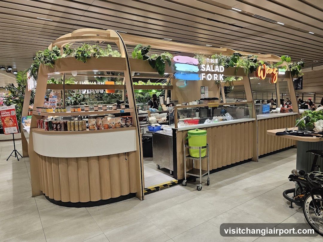 Food Stall Interior View