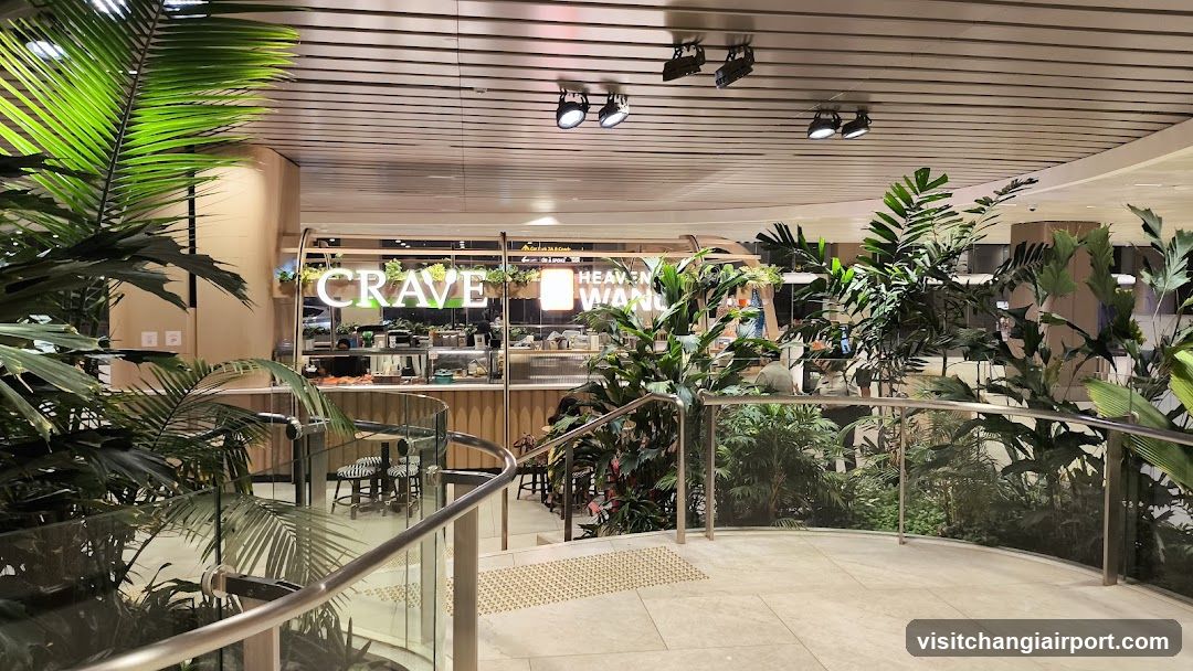 Restaurant Interior with Plants