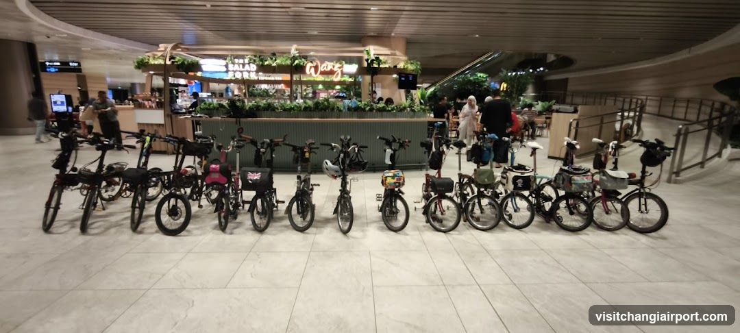 Bike Rental Area in Mall