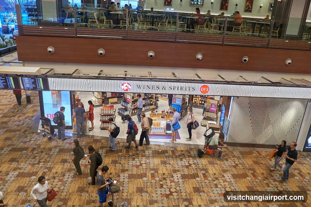 Airport Terminal Interior View