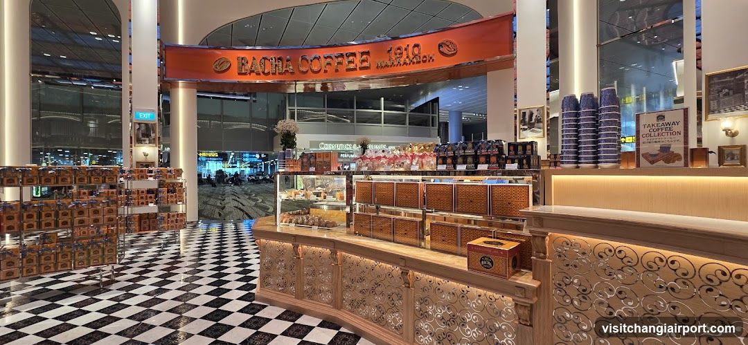 Bacha Coffee Interior Display