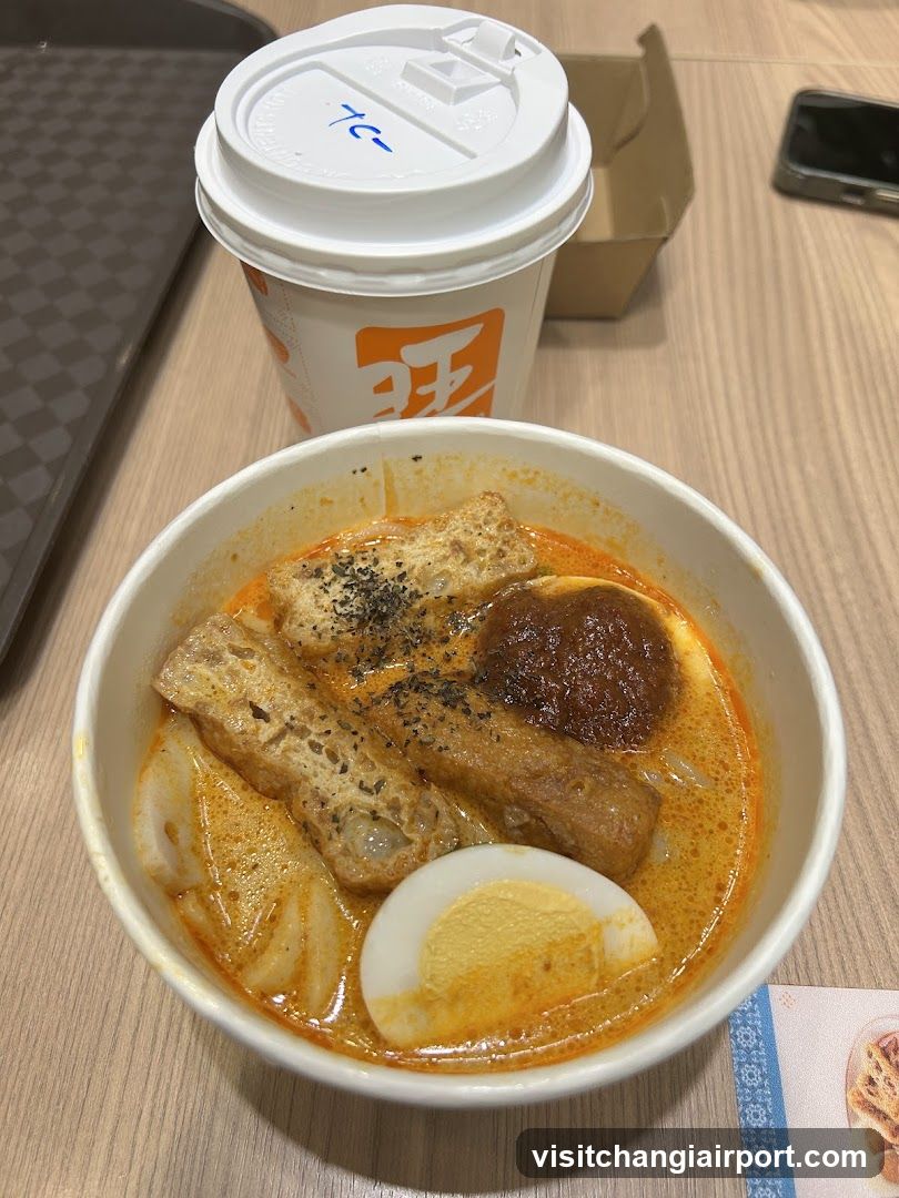 Ramen Bowl with Coffee Cup