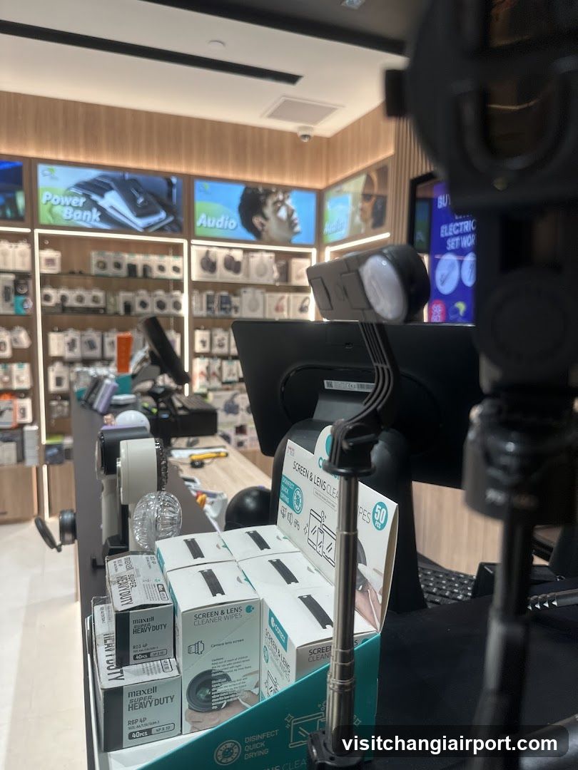 Electronics Store Interior