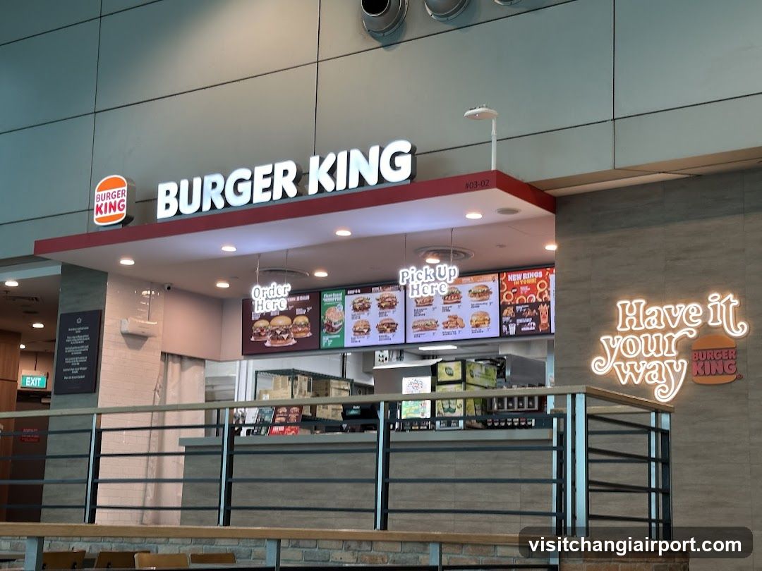 Burger King Terminal 1 Viewing Hall