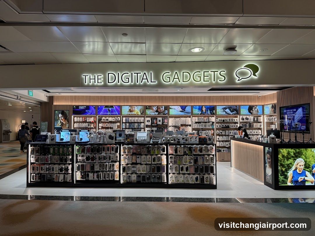 The Digital Gadgets Store Interior